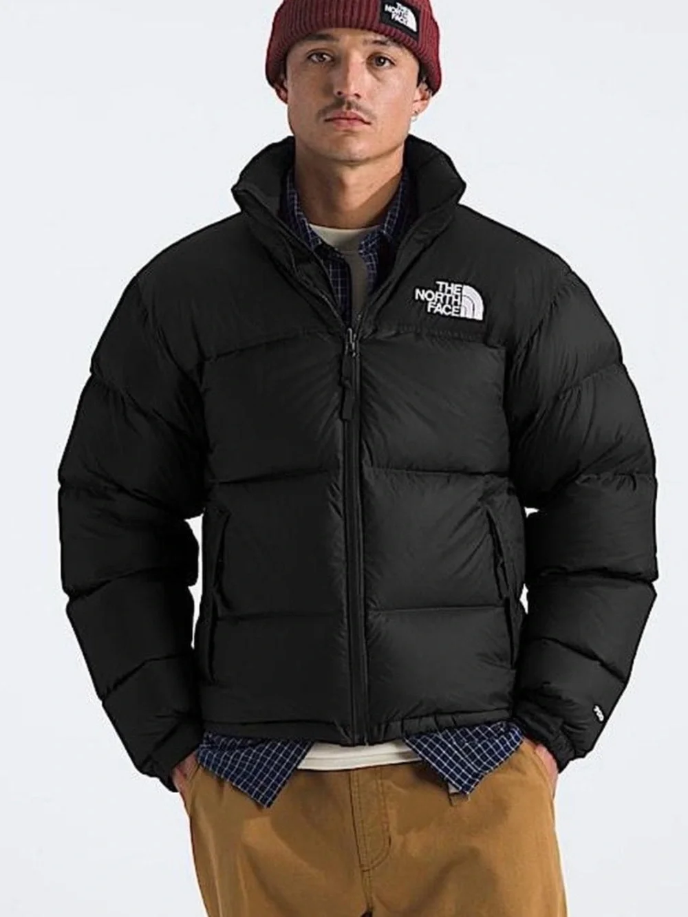 The North Face Men's Black Insulated nuptse Puffer Jacket